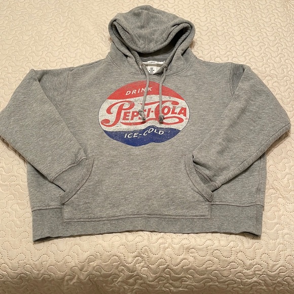 H&M Gray Pepsi Hoodie Size Medium - Picture 3 of 10